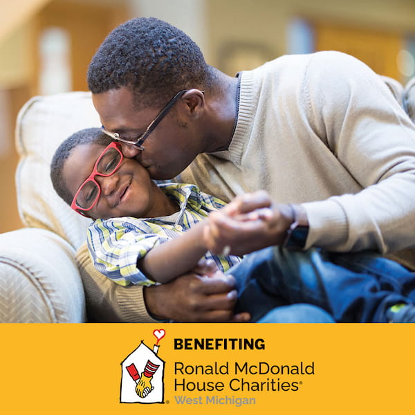 For every blood donation made in our donor centers Sept. 6-12, we will make a monetary donation to Ronald McDonald House Charities